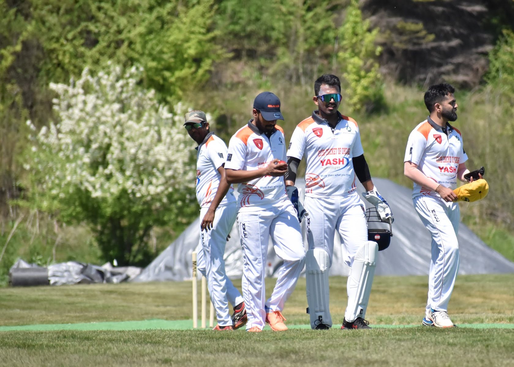 Club Cricket of Chicago players together on match day